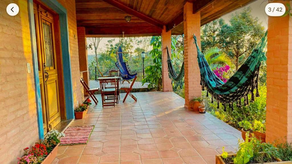 Casa De Campo Araxa Na Montanha Com Piscina Piracaia Exterior foto